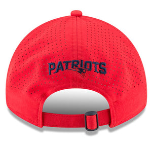 New Era New England Patriots Red 2018 Training Camp Secondary 9TWENTY Adjustable Hat M/L - AtlanticCoastSports