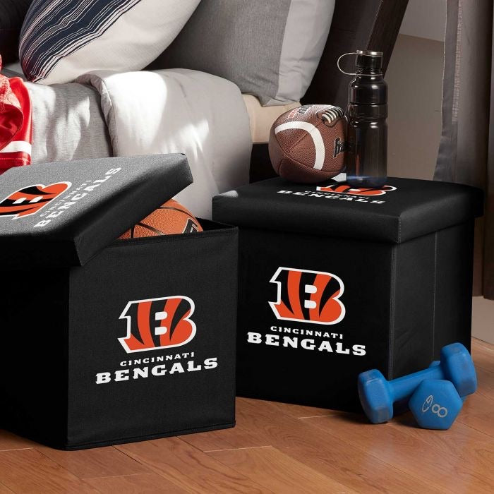 Cincinnati Bengals NFL® Storage Ottoman - AtlanticCoastSports