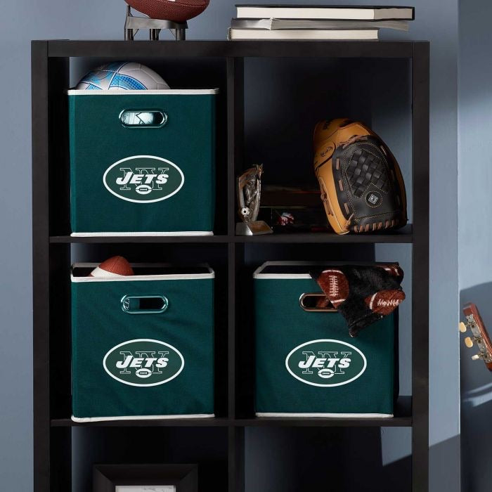 New York Jets NFL® Collapsible Storage Bins - AtlanticCoastSports