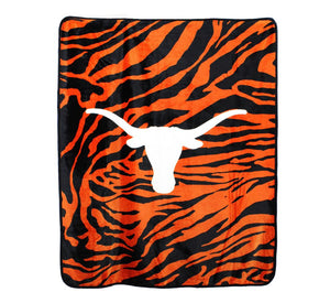 Texas Longhorns Throw Blanket , 50" X 60" - AtlanticCoastSports