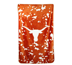 Texas Longhorns Throw Blanket 54" X 84" - AtlanticCoastSports