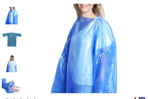 Isolation Gowns - AAMI Level 3 with Thumb Holes (min 1000 pc) - AtlanticCoastSports