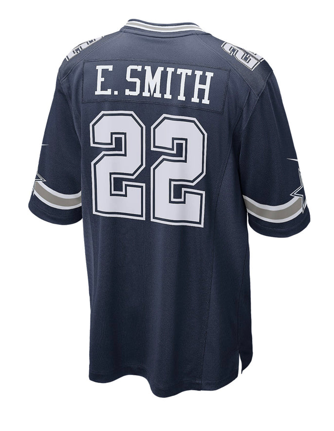 Dallas Cowboys Emmitt Smith #22 Nike Navy Game Replica Jersey - AtlanticCoastSports