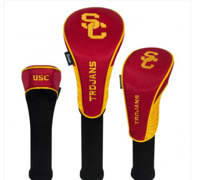 USC Set of 3 Golf Head Covers - AtlanticCoastSports