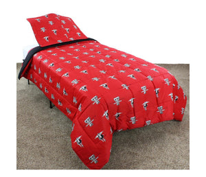Texas Tech Red Raiders Reversible Comforter Set - AtlanticCoastSports