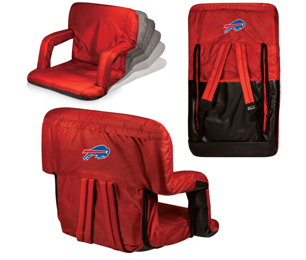 Bufflo Bills Ventura Portable Reclining Stadium Seat - AtlanticCoastSports