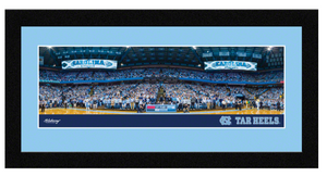 North Carolina Tar Heels Basketball Framed Panoramic Picture - Dean Smith Center - AtlanticCoastSports