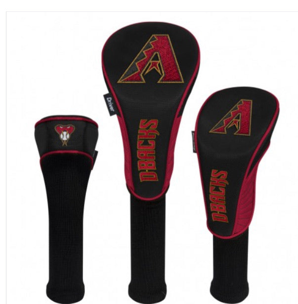 Arizona Diamondbacks Golf HeadCovers Set of 3 - AtlanticCoastSports