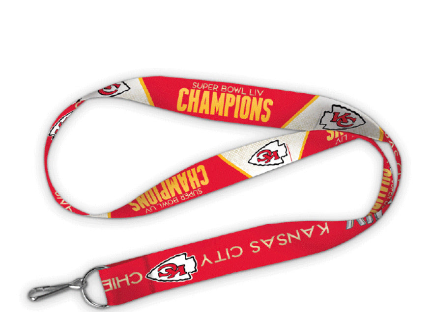 Super Bowl Champs Kansas City Chiefs Lanyard - AtlanticCoastSports