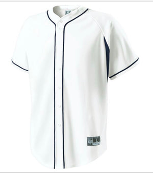 Holloway Ignite Faux Button Jersey Custom Printed Available - AtlanticCoastSports