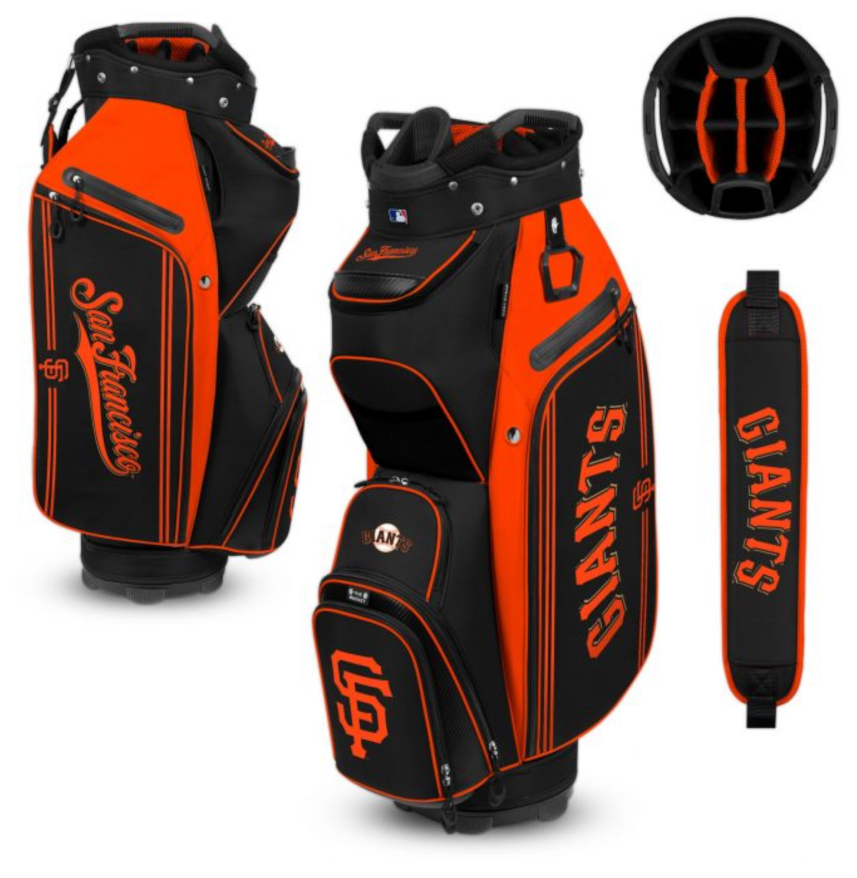 San Francisco Giants Cooler Cart golf Bag 3 Free Shipping - AtlanticCoastSports