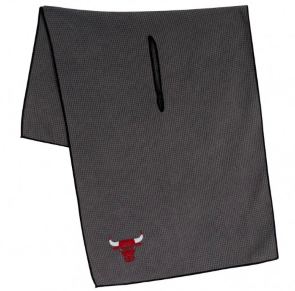 Chicago Bulls Microfiber Golf Towel 19" X 41" - AtlanticCoastSports