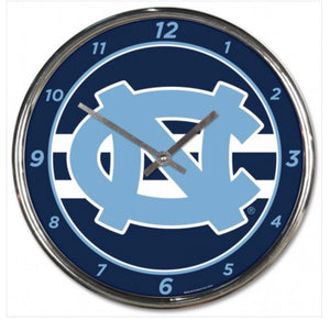 NORTH CAROLINA, UNIVERSITY OF CHROME CLOCK - AtlanticCoastSports