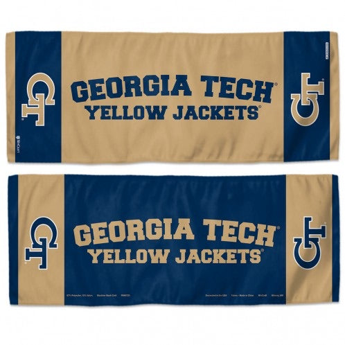 George Tech Yellow Jackets Cooling Towel 12”X30” - AtlanticCoastSports
