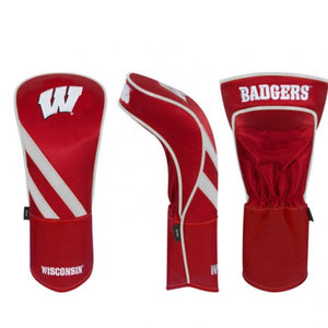 Wisconsin University Gold Driver Head Cover - AtlanticCoastSports