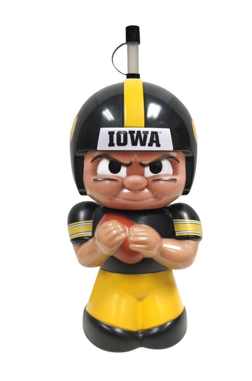 Iowa Hawkeyes Big Sip Water Bottle - AtlanticCoastSports