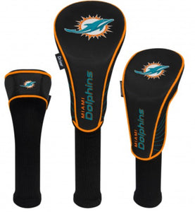 Miami Dolphins Set of three HeadCovers - AtlanticCoastSports