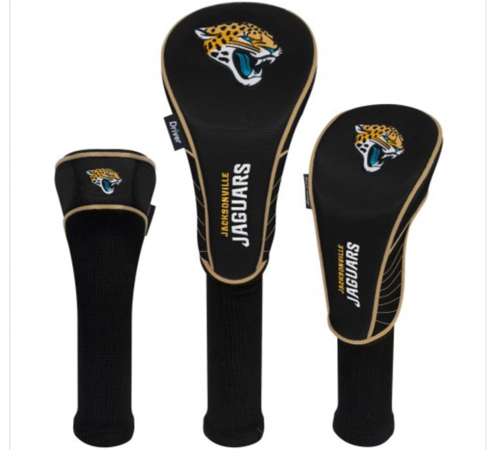 Jacksonville Jaguars Set of 3 Headcover - AtlanticCoastSports