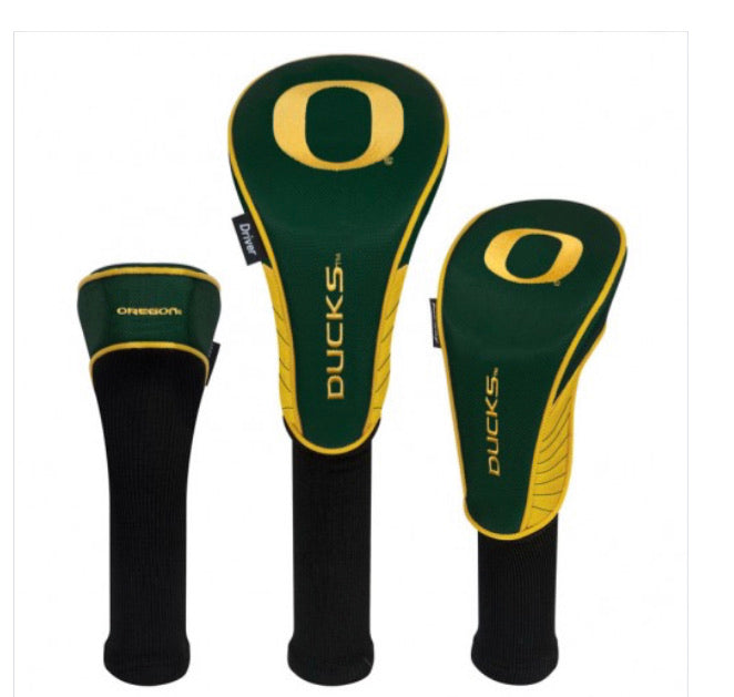 Oregon Ducks 3 Set Golf Headcover - AtlanticCoastSports