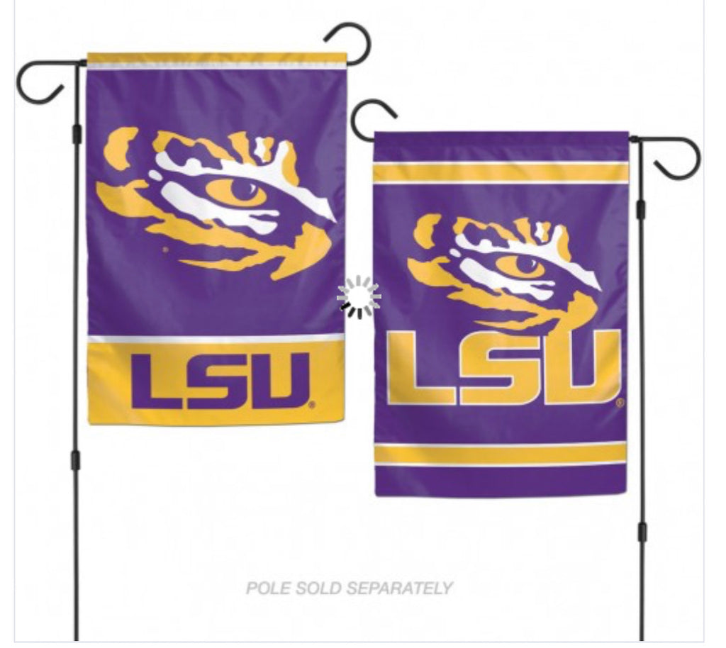 LSU Garden Flag 2 Sided 12.5" X 18" - AtlanticCoastSports