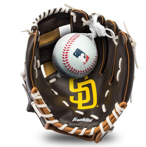 San Diego Padres MLB® Team Glove and Ball Set - AtlanticCoastSports