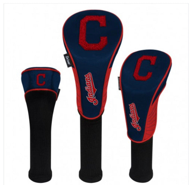 Cleveland Indians Headcovers Set of 3 - AtlanticCoastSports