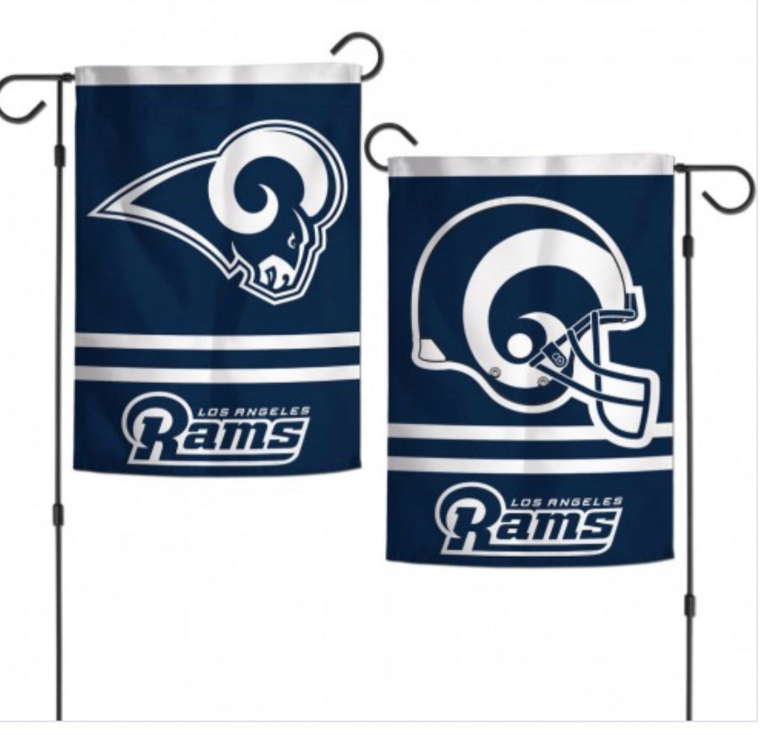 Los Angeles Rams 2 SIded Garden Flag 12.5" X 18" - AtlanticCoastSports