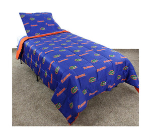 Florida Gators Reversible Cotton Comforter Set - AtlanticCoastSports