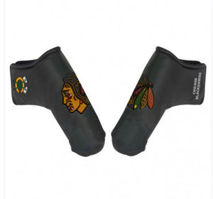 Chicago BlackHawks Golf Putter Head Cover Blade - AtlanticCoastSports