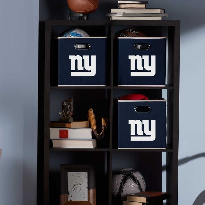 New York Giants NFL® Collapsible Storage Bins - AtlanticCoastSports