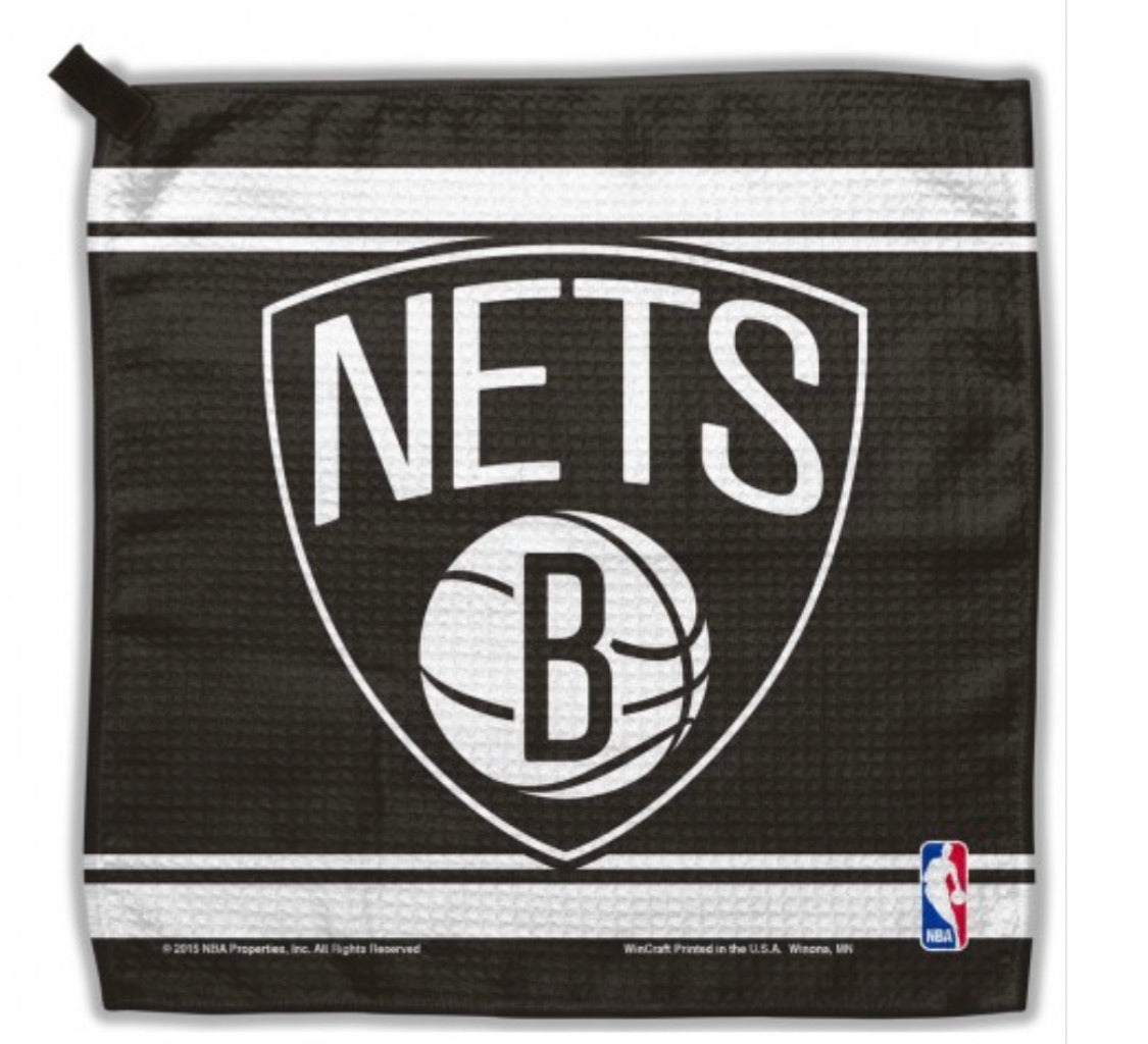 Brooklyn Nets Waffle Golf Towel 13"X13" - AtlanticCoastSports