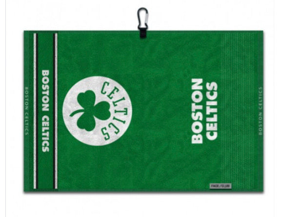 Boston Celtics Jacquard Golf Towel - AtlanticCoastSports