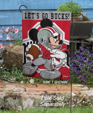 Ohio State 2 SIded Garden Flag 12.5" X 18" - AtlanticCoastSports