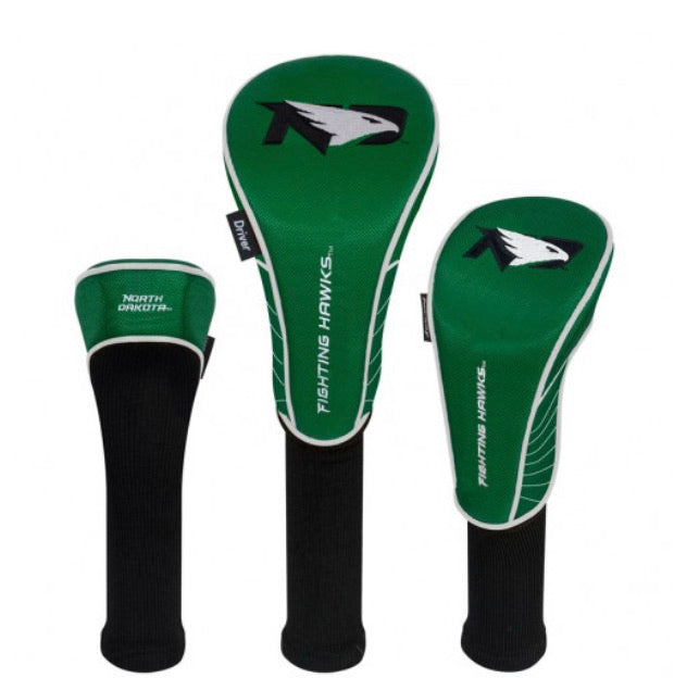 North Dakota Set of 3 Golf Head Covers - AtlanticCoastSports