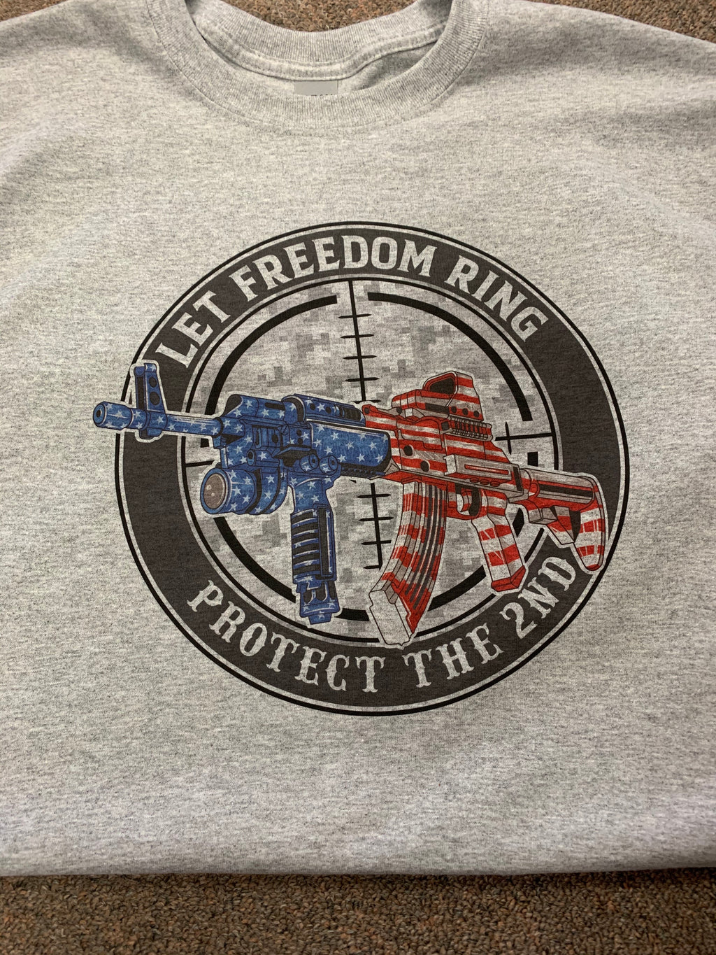 Let Freedom Ring 2nd Amendment Tee - AtlanticCoastSports