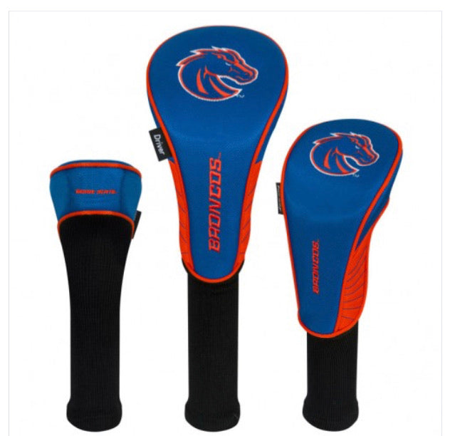 Boise State Set of 3 Golf Head Covers - AtlanticCoastSports