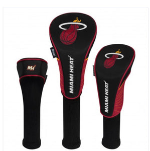 Miami Heat Set of 3 Golf Head Covers - AtlanticCoastSports