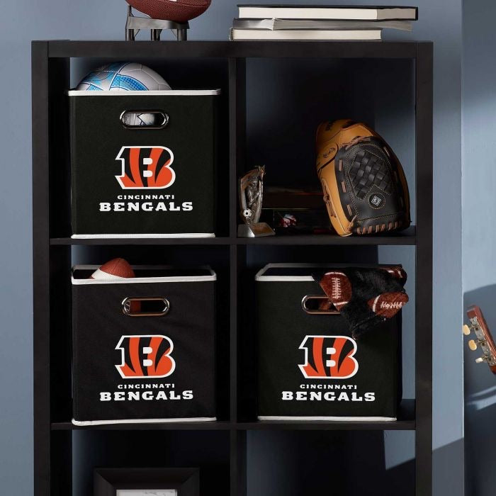 Cincinatti Bengals NFL® Collapsible Storage Bins - AtlanticCoastSports