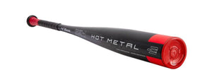 B21-Hot Metal Baseball Bat Black/Red - AtlanticCoastSports