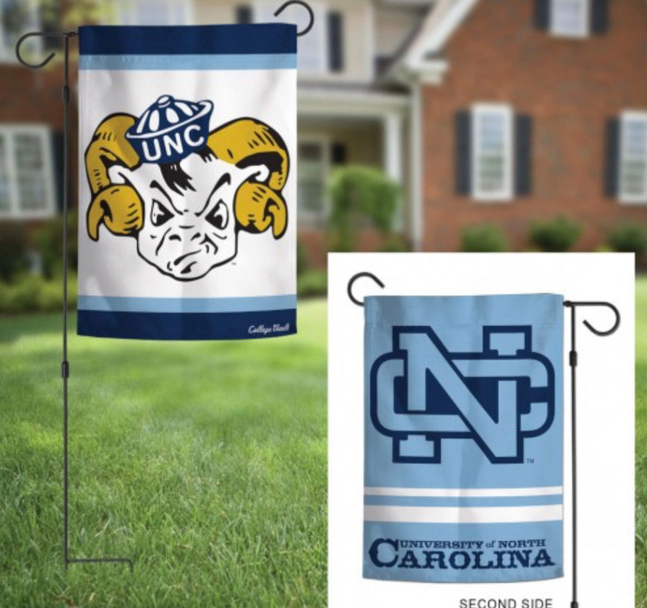 North Carolina Tar Heels 2 Sided Garden Flag 12.5" X 18" - AtlanticCoastSports