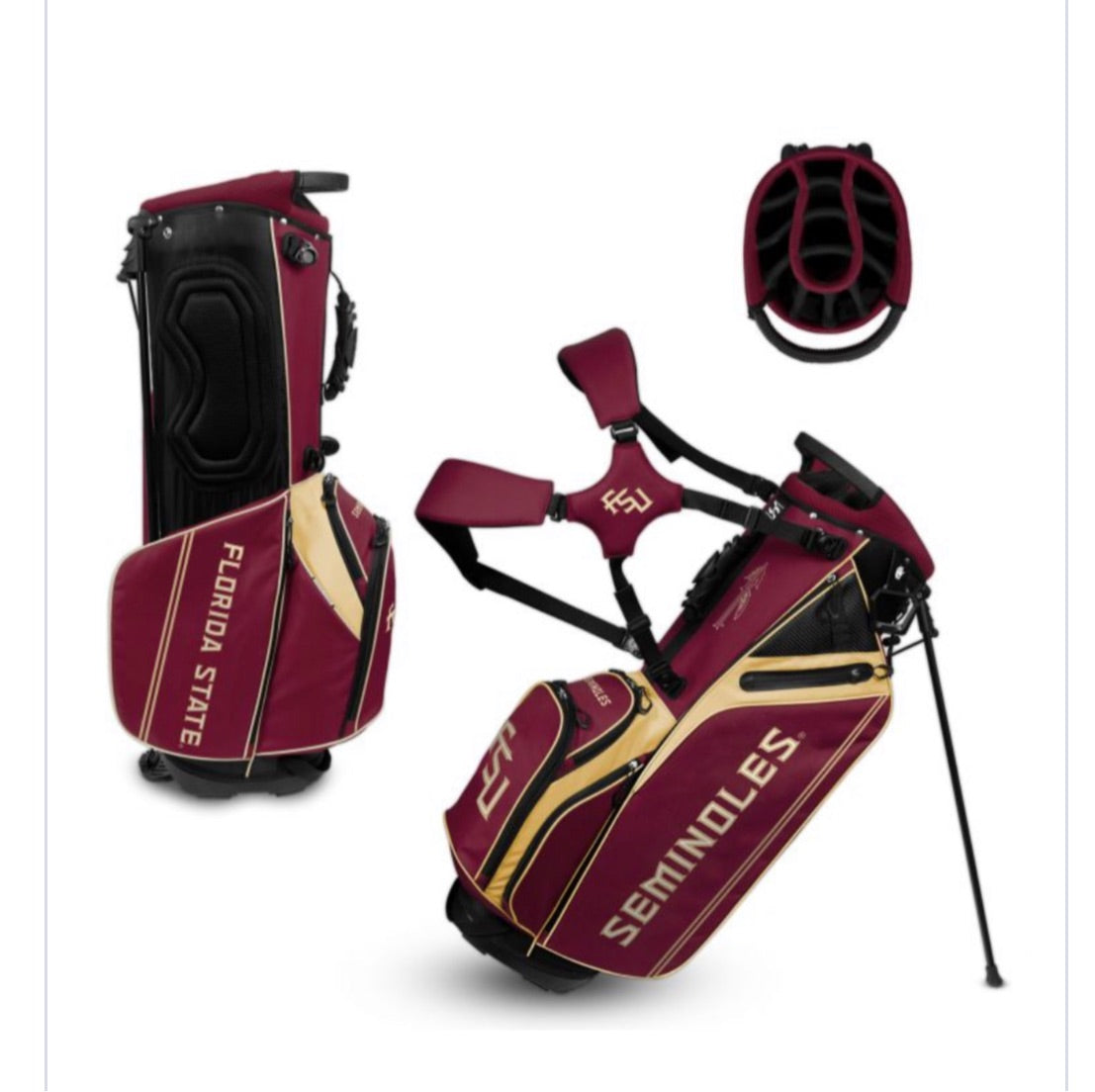 Florida State Seminoles Caddie Carry Hybrid Bag - AtlanticCoastSports