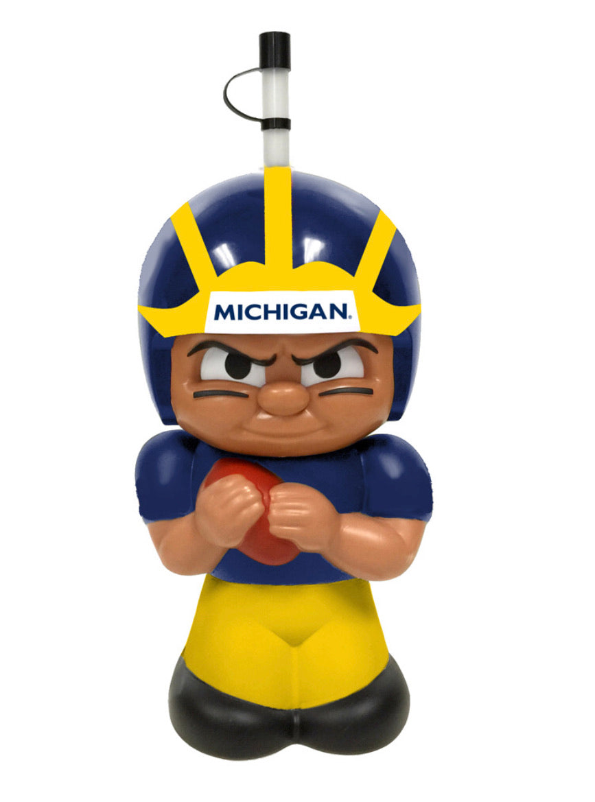 Michigan Wolverines Big Sip Water Bottle - AtlanticCoastSports