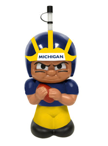 Michigan Wolverines Big Sip Water Bottle - AtlanticCoastSports