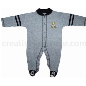 Appalachian State Mountaineer Sports Shoe Footed Romper - AtlanticCoastSports