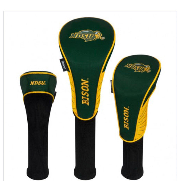 North Dakota State Set of 3 Golf Head Covers - AtlanticCoastSports