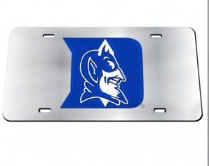 DUKE SPECIALTY ACRYLIC LICENSE PLATE - AtlanticCoastSports