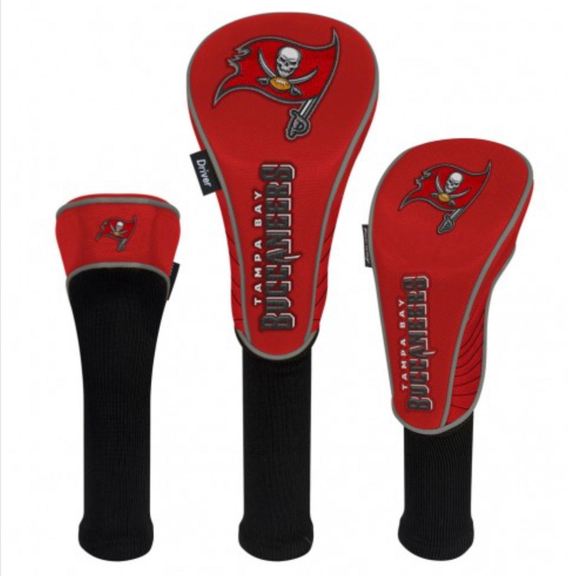 Tampa Bay Buccaneers Set of 3 Headcovers - AtlanticCoastSports