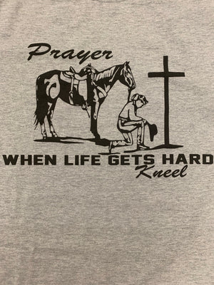 Christian Life Is Hard Kneel Tees!! - AtlanticCoastSports