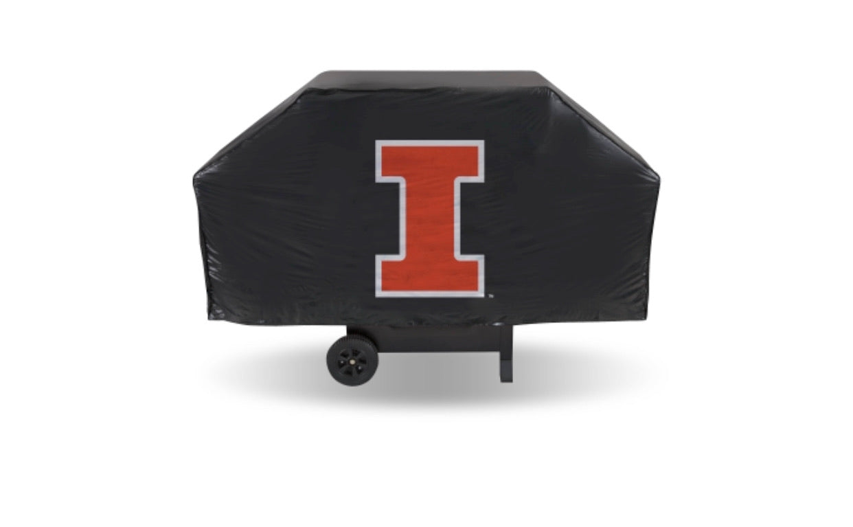 Illinois Economy Grill Cover  (Black) - AtlanticCoastSports