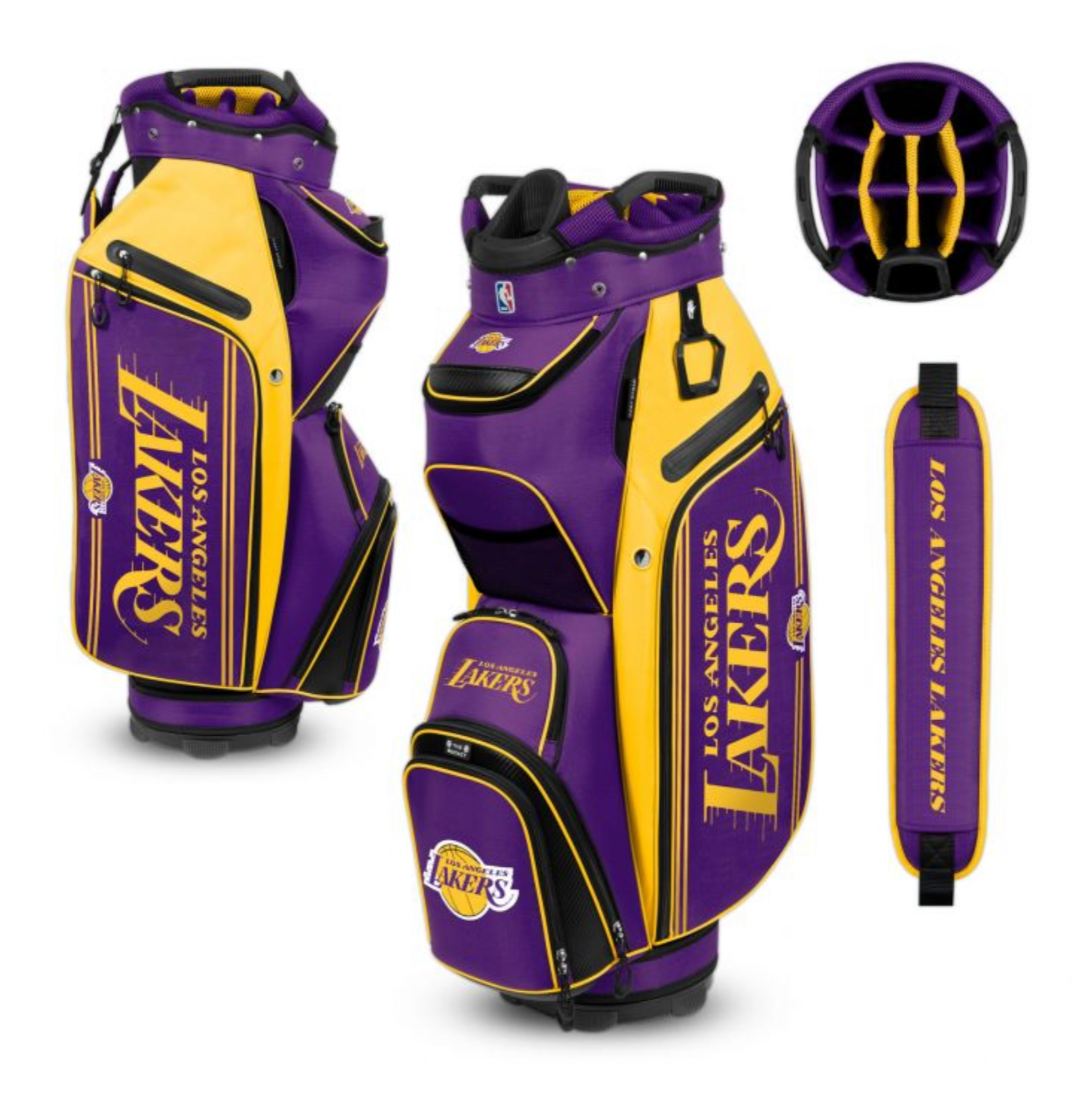 Las Angeles Lakers Cooler Cart Bag 3 Free Shipping - AtlanticCoastSports